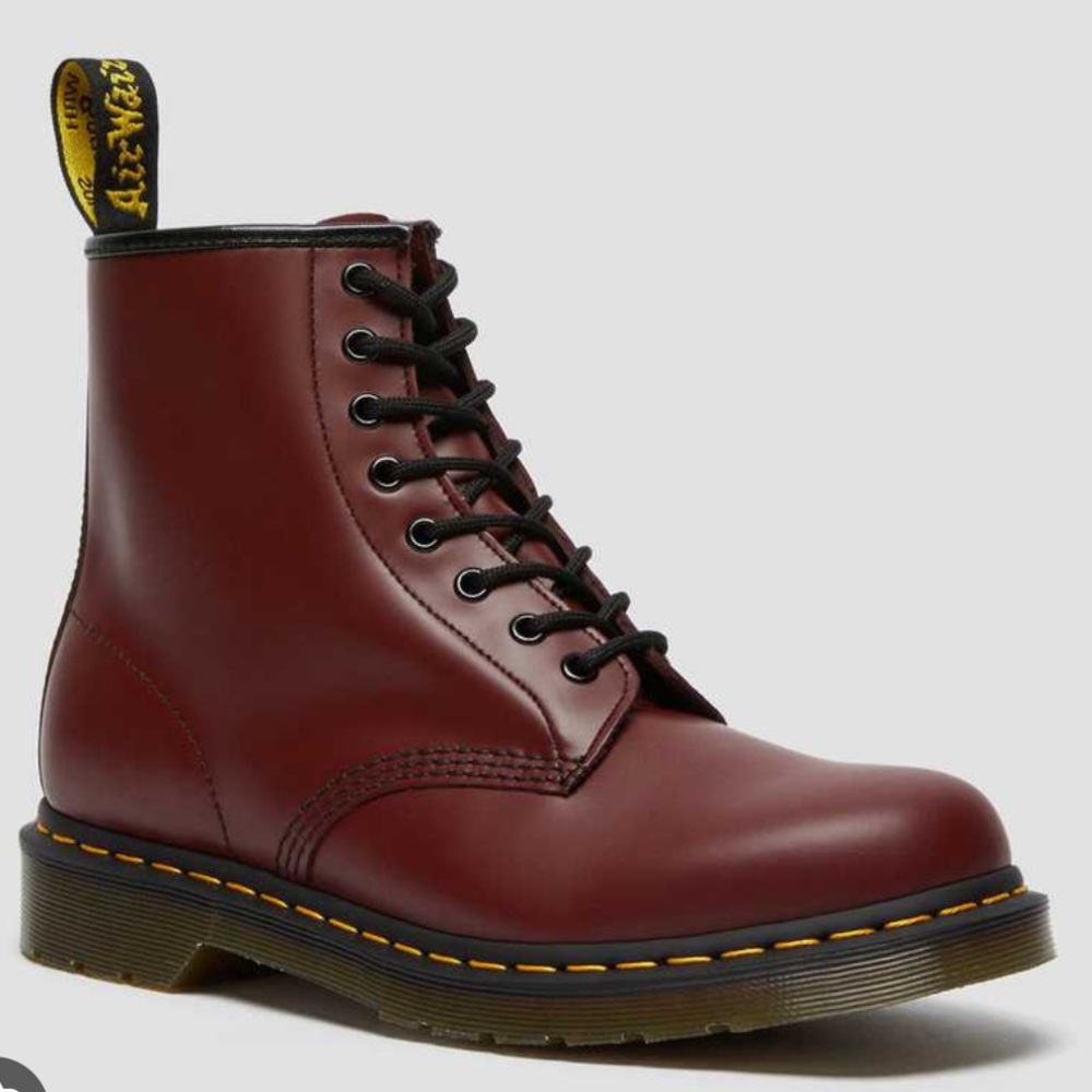 Maroon Dr Martens